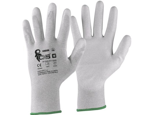 máčané rukavice antistatické adgara esd